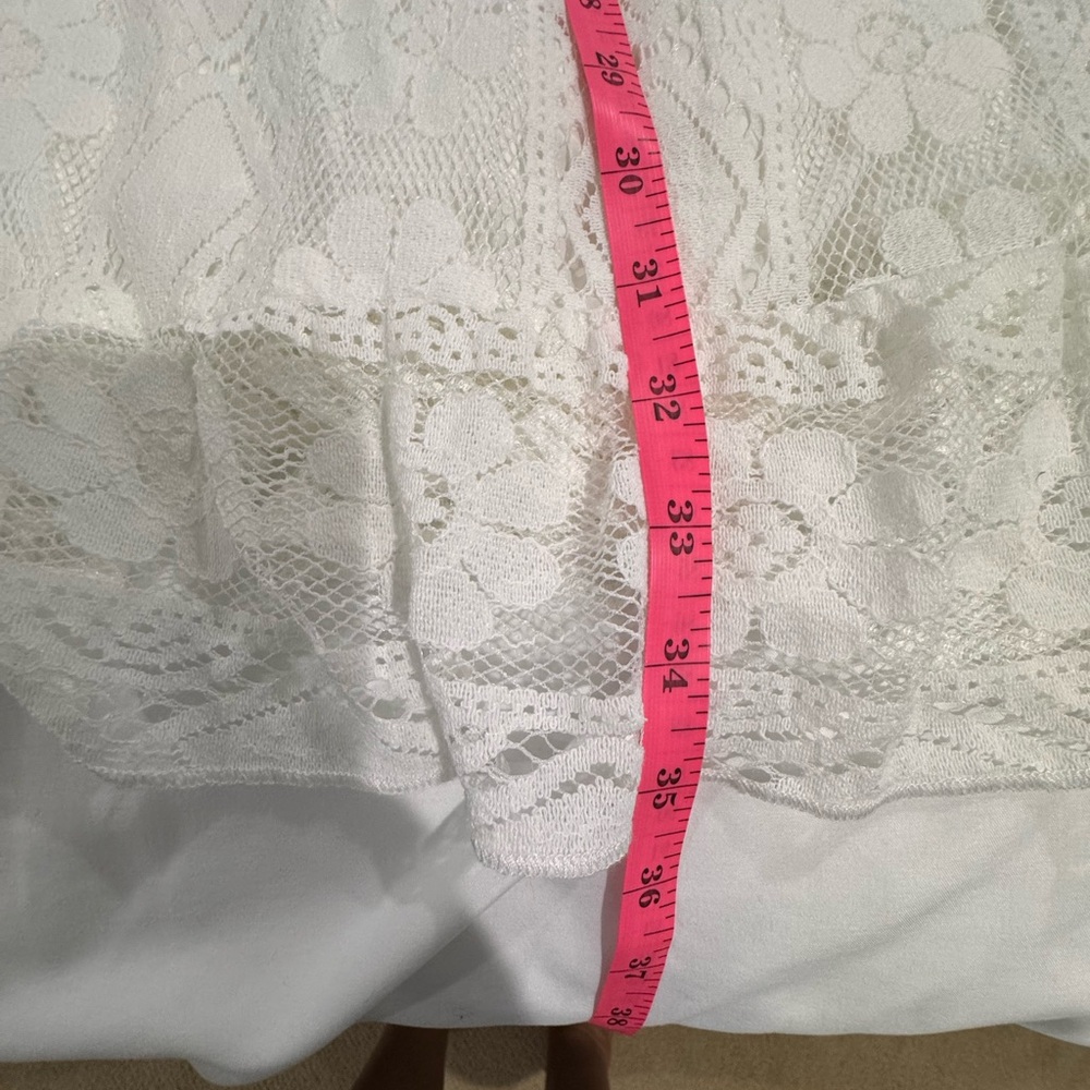 Cupshe white lace dress XL EUC super cute!!!!!! - Picture 12 of 12